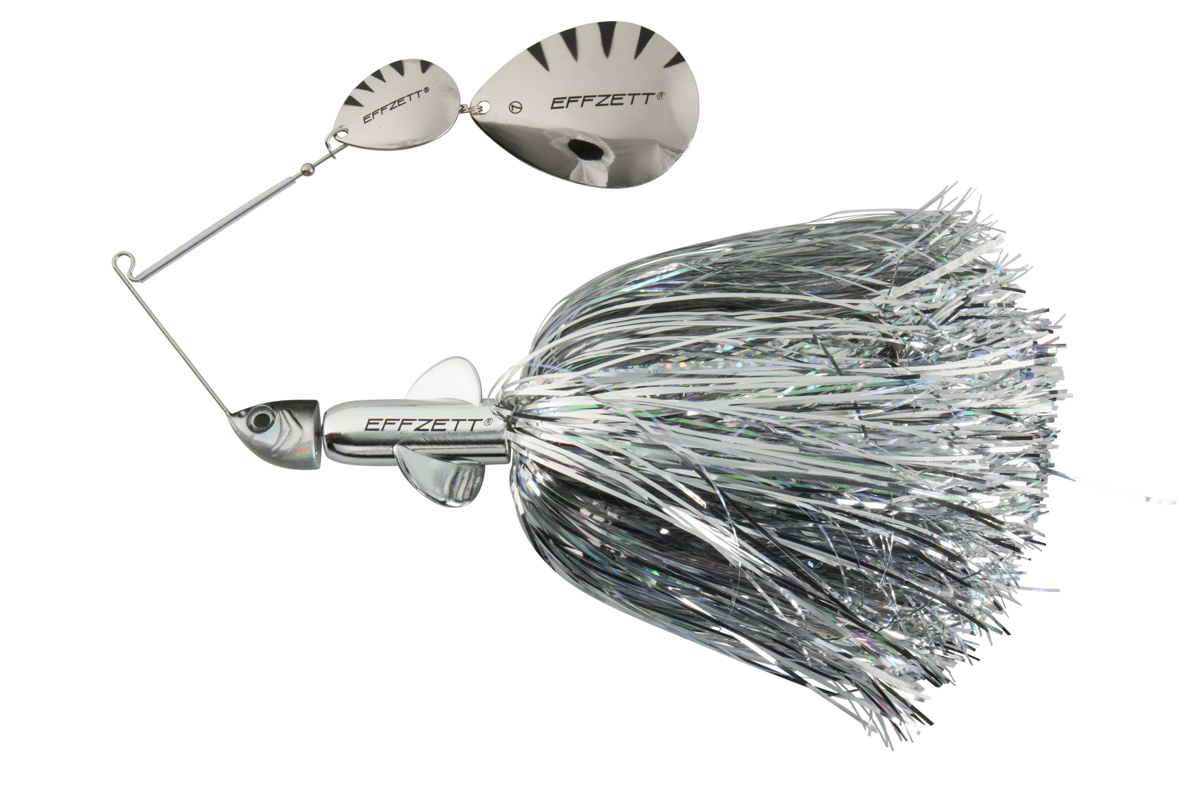 Dam Effzett® Pike Rattlin’ Spinnerbait Silver 20cm