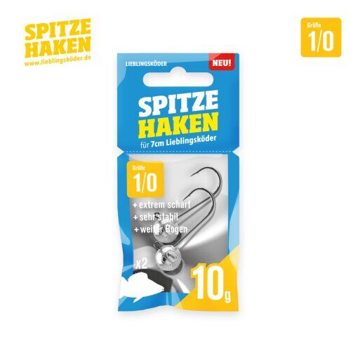 Lieblingsköder Spitze Haken Jigkopf