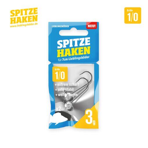 Lieblingsköder Spitze Haken Jigkopf
