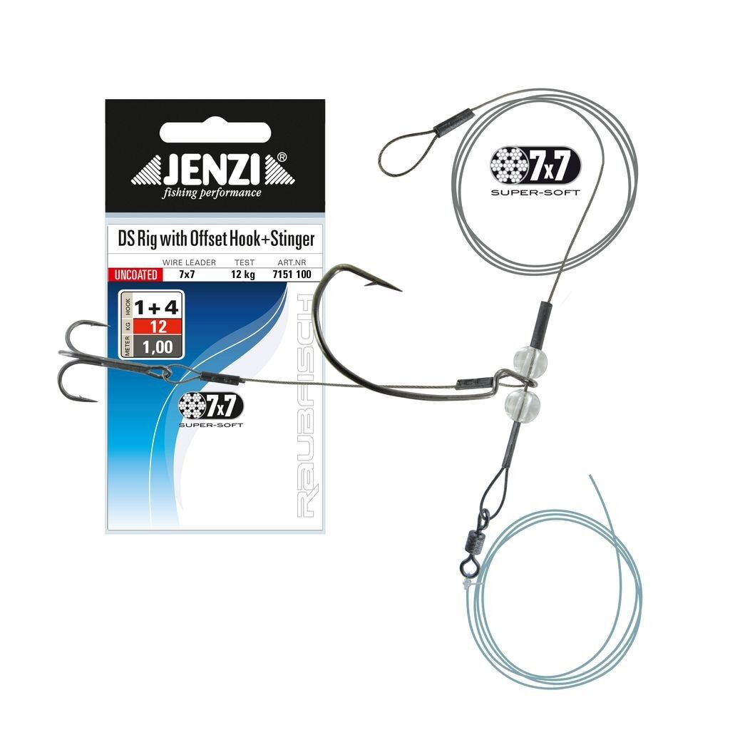 Jenzi Drop Shot Stinger Rig 1 + 4, 12kg