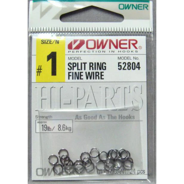 Owner Split Ring Fine Wire