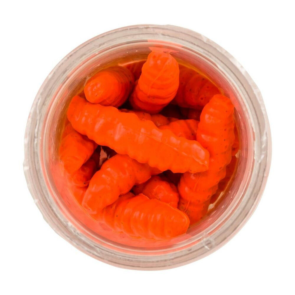 Berkley Gulp! Honey Worm Orange