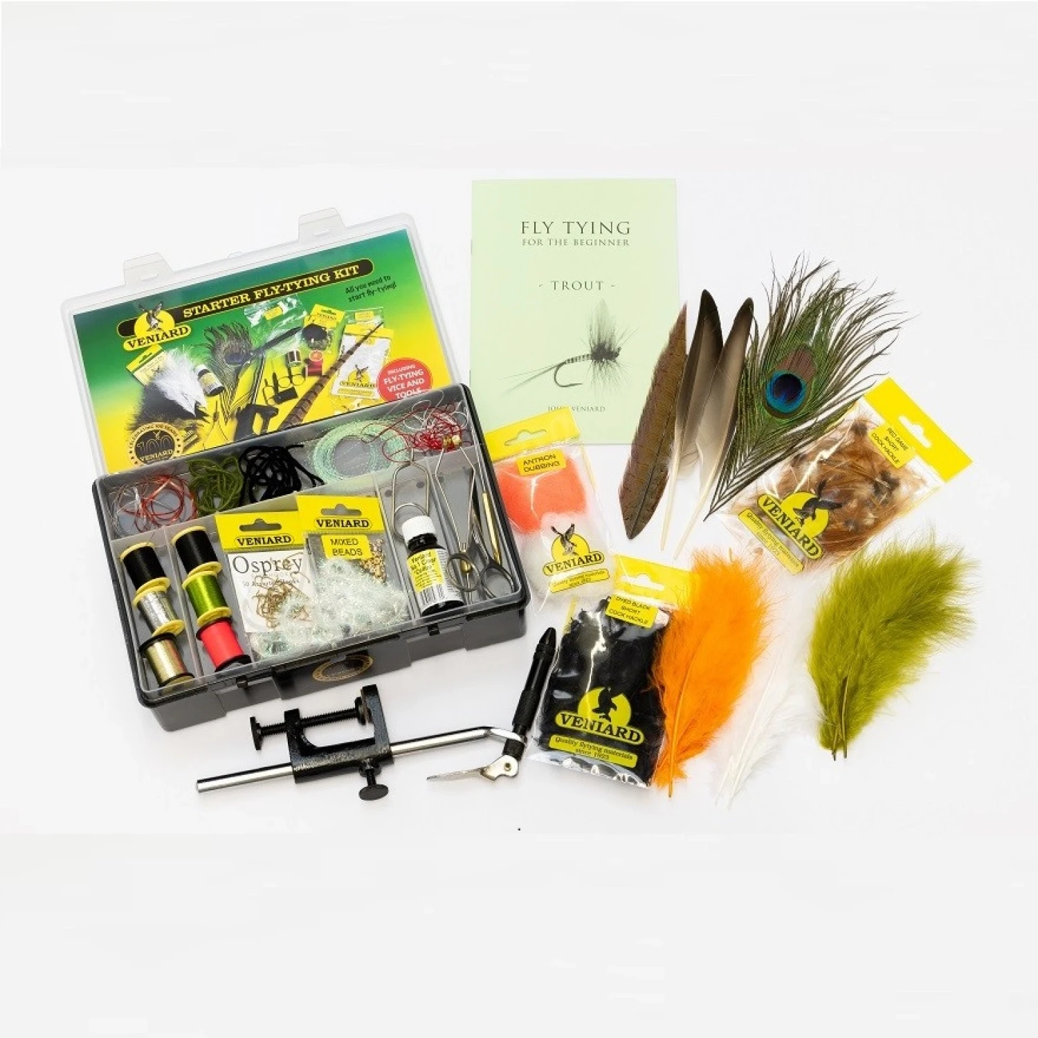 Veniard Starter Flytying Kit - Fliegenbinde Startpaket
