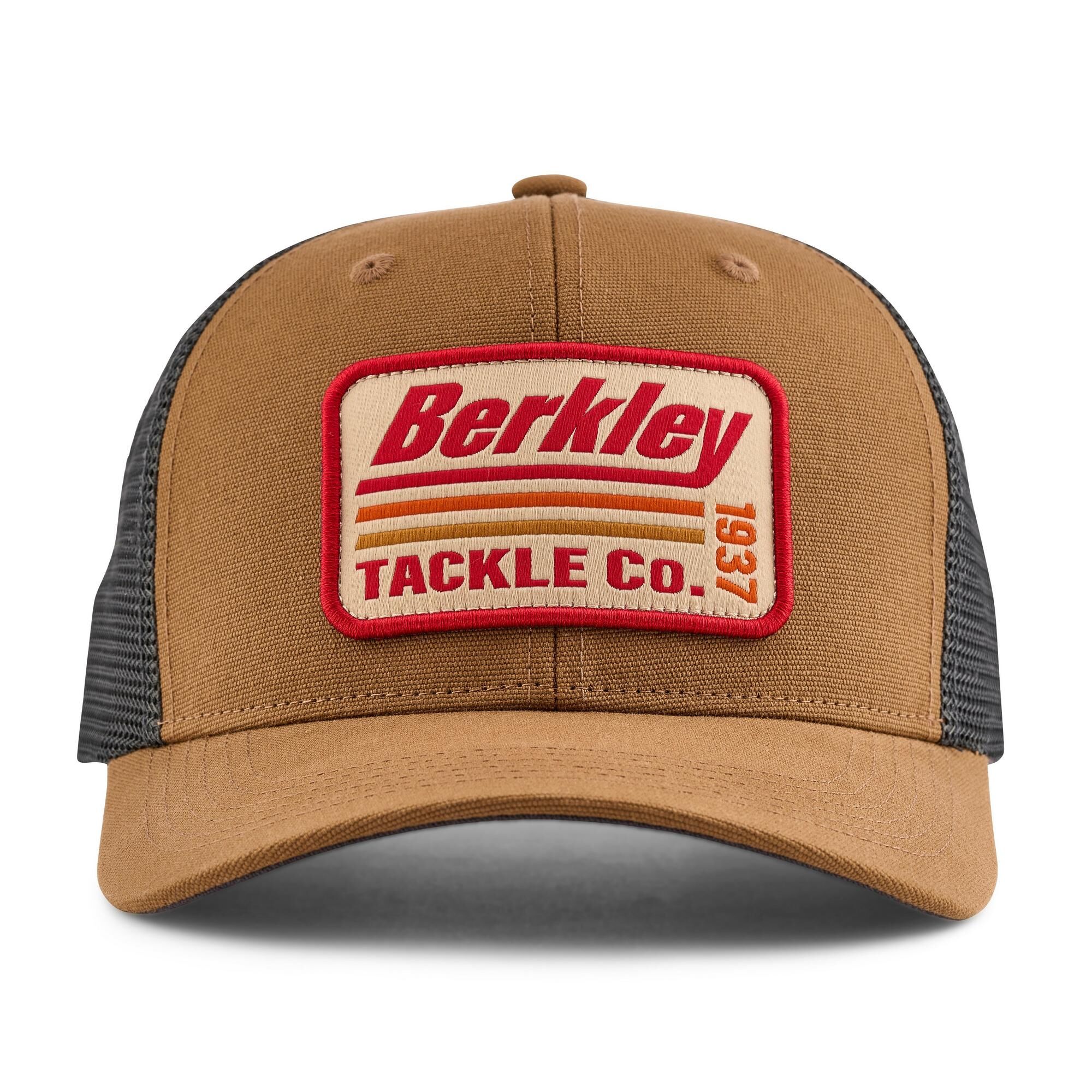 Berkley Striper Trucker Cap Brown Charcoal