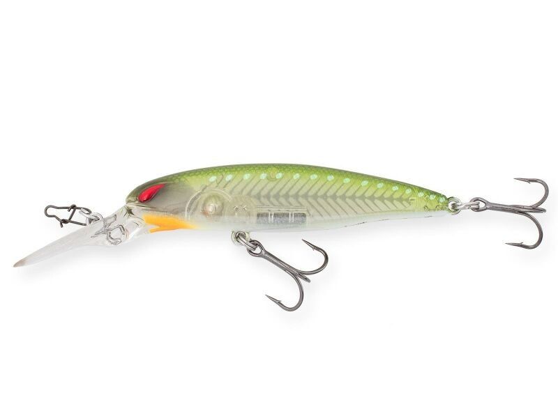Nories Laydown Minnow Deep Just Wakasagi BB Clear Water Green