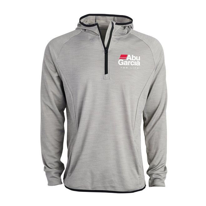 Abu Garcia Performance Hooded Quarter-Zip Pullover S