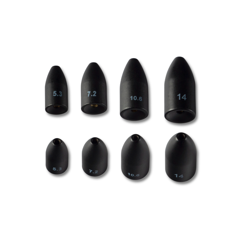 Toppies Bullet Weight Brass Green Pumpkin