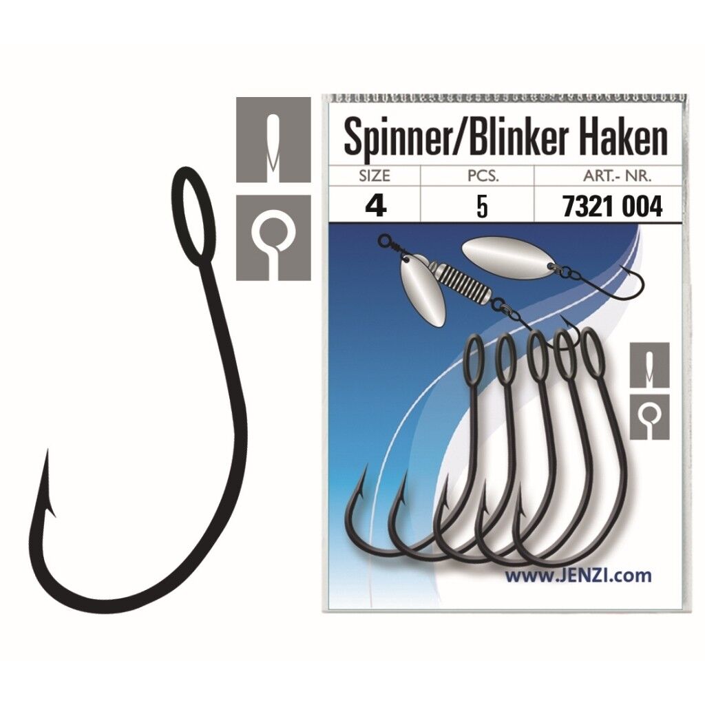 Jenzi Spinner/Blinker Einzelhaken