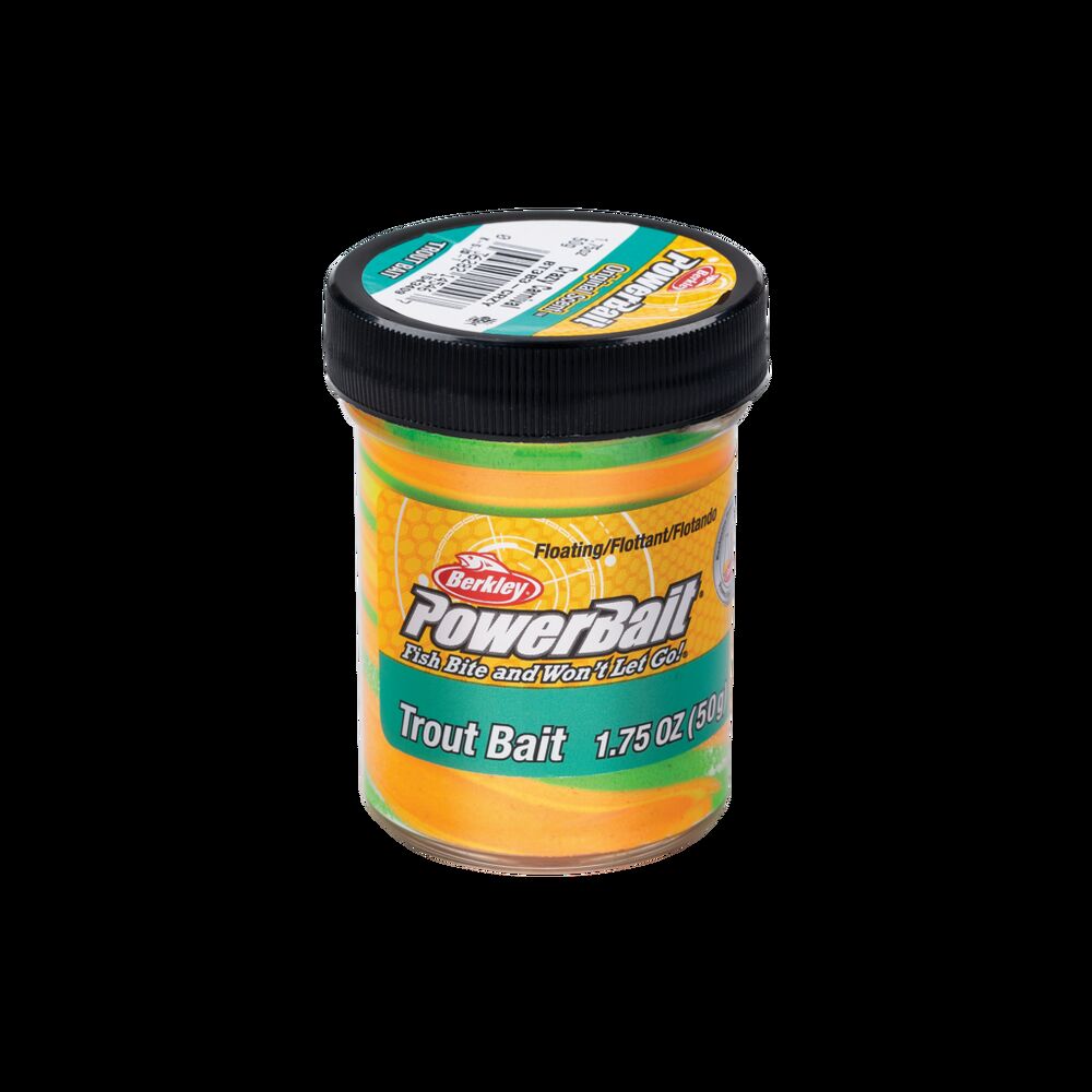Berkley PowerBait Trout Bait Triple Swirls Crazy Carnival