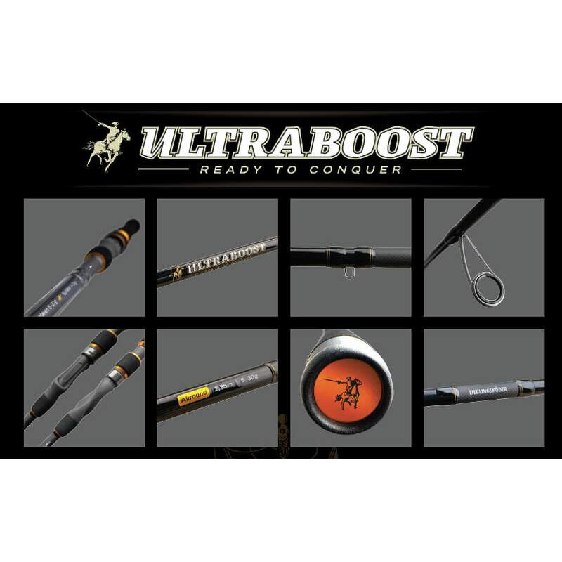 Lieblingsköder ULTRABOOST Barsch 2,10 m 2–15 g