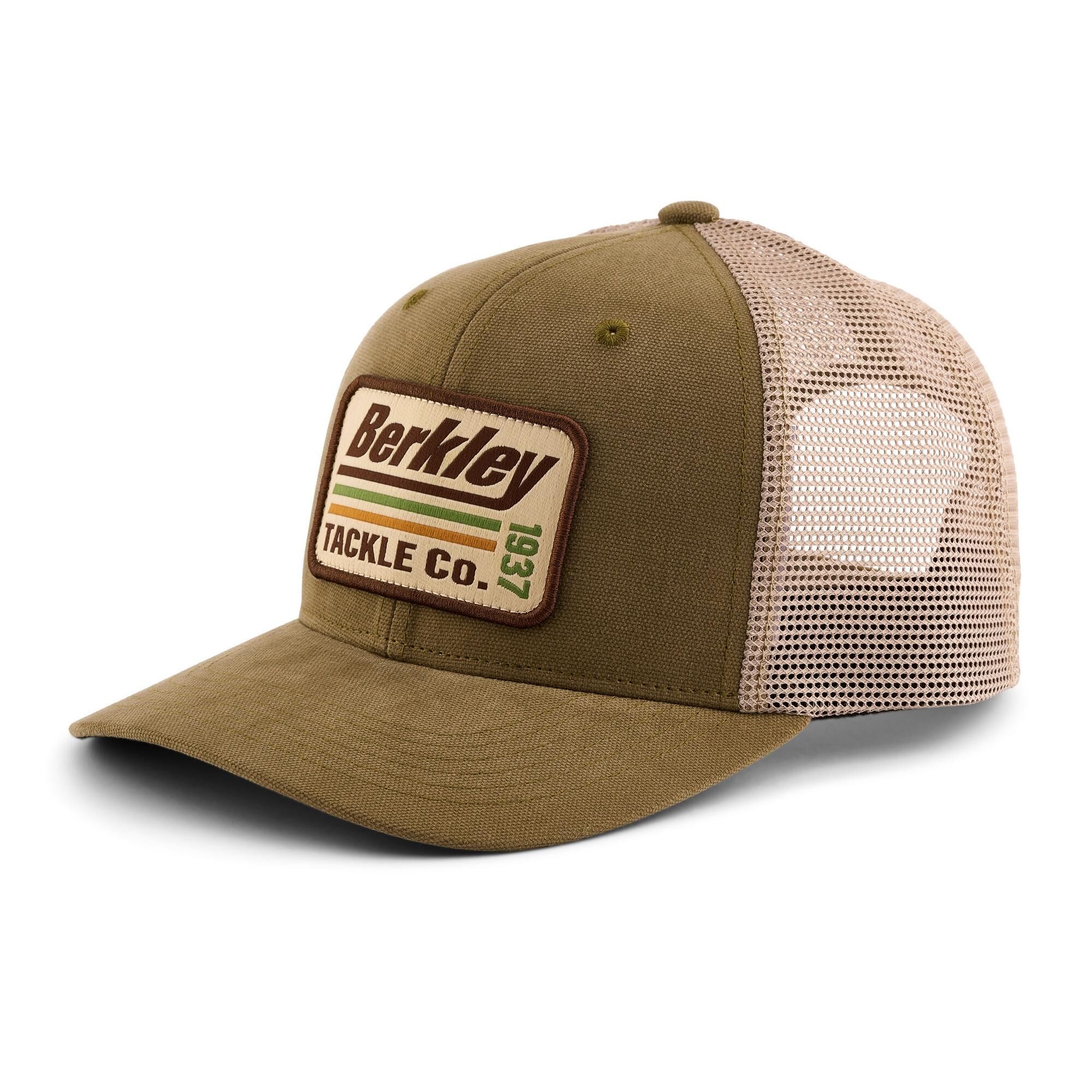 Berkley Striper Trucker Cap Olive Khaki