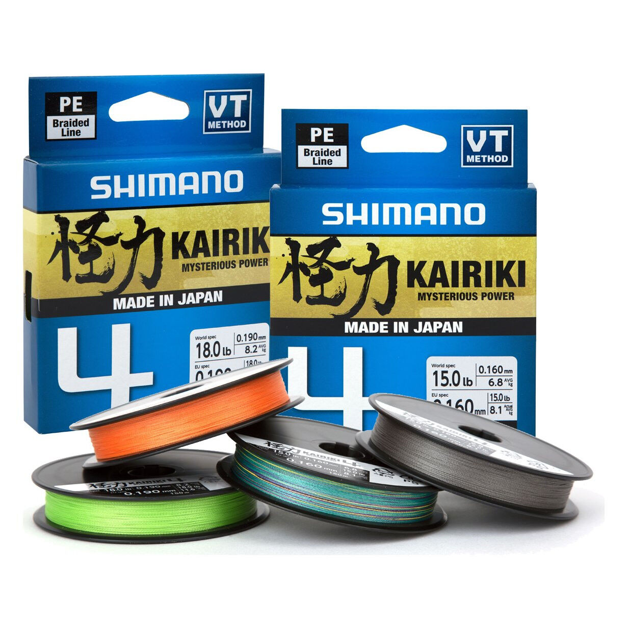 Shimano Kairiki 4 0.06mm Steel Grey