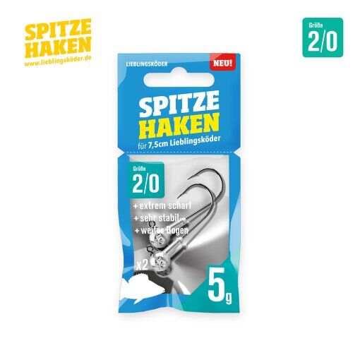 Lieblingsköder Spitze Haken Jigkopf
