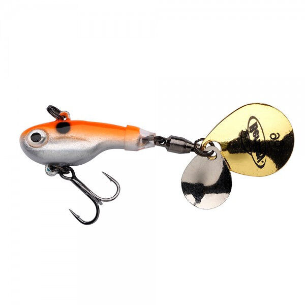 Berkley Pulse Spintail 21g Orange Glitter