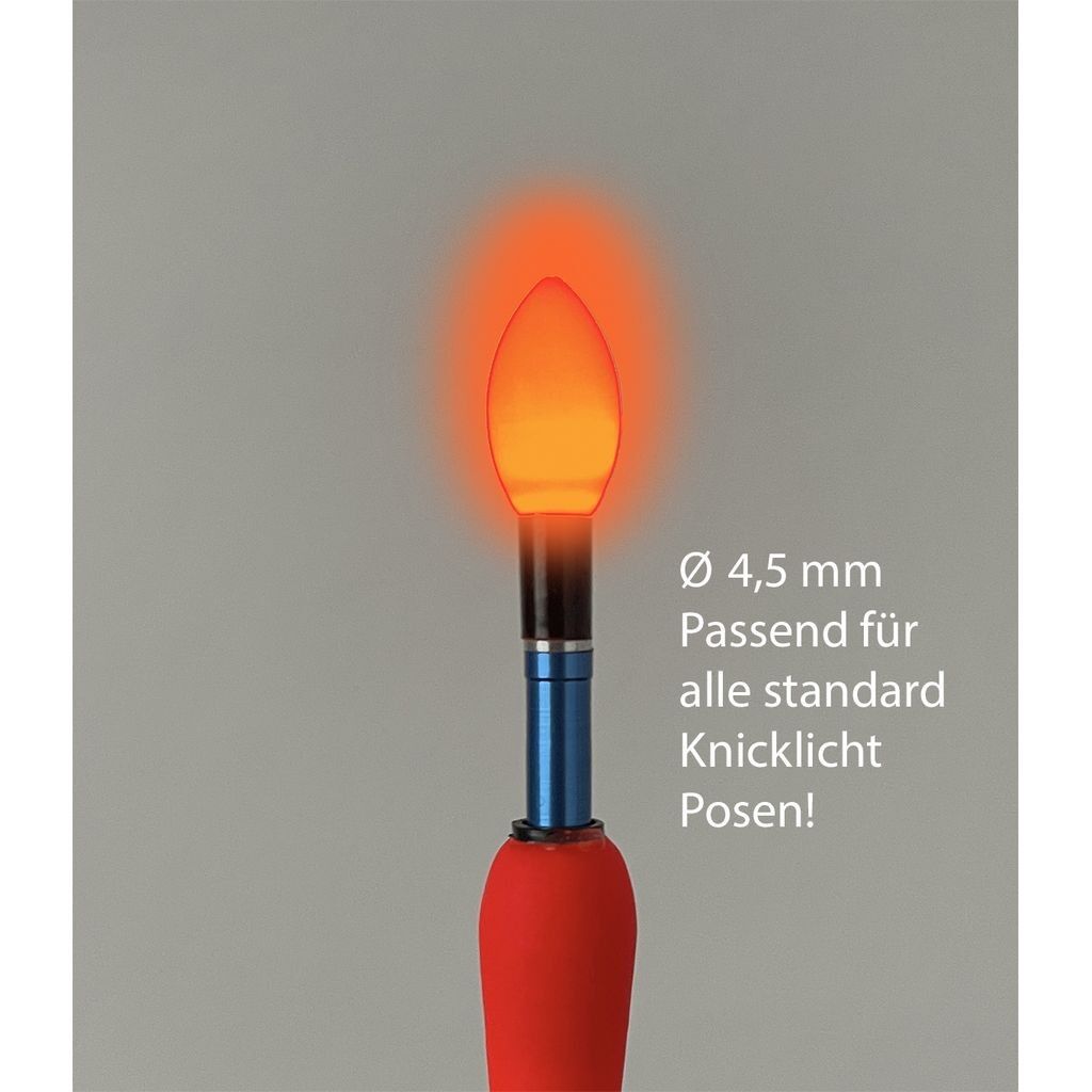 Jenzi LED Knicklicht. Bulb Red