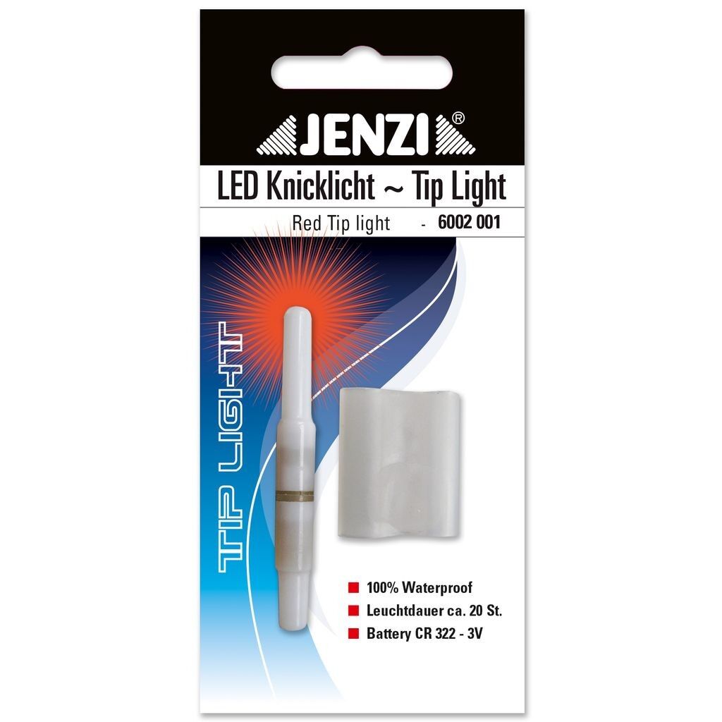 Jenzi LED Knicklicht, Tip Light, red