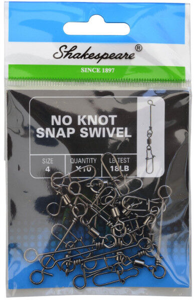 Shakespeare Knotenlosverbinder mit Einhänger