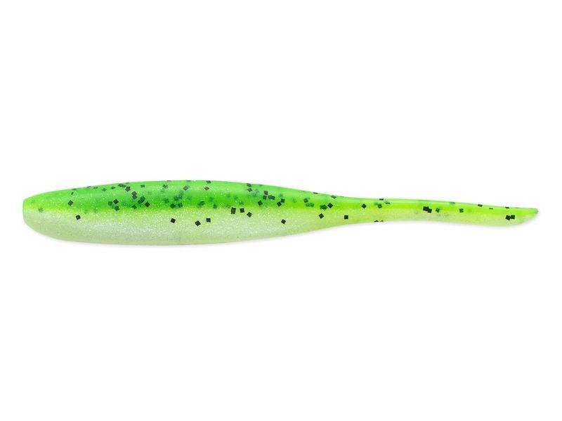 Keitech Shad Impact Chartreuse Pepper Shad 3"