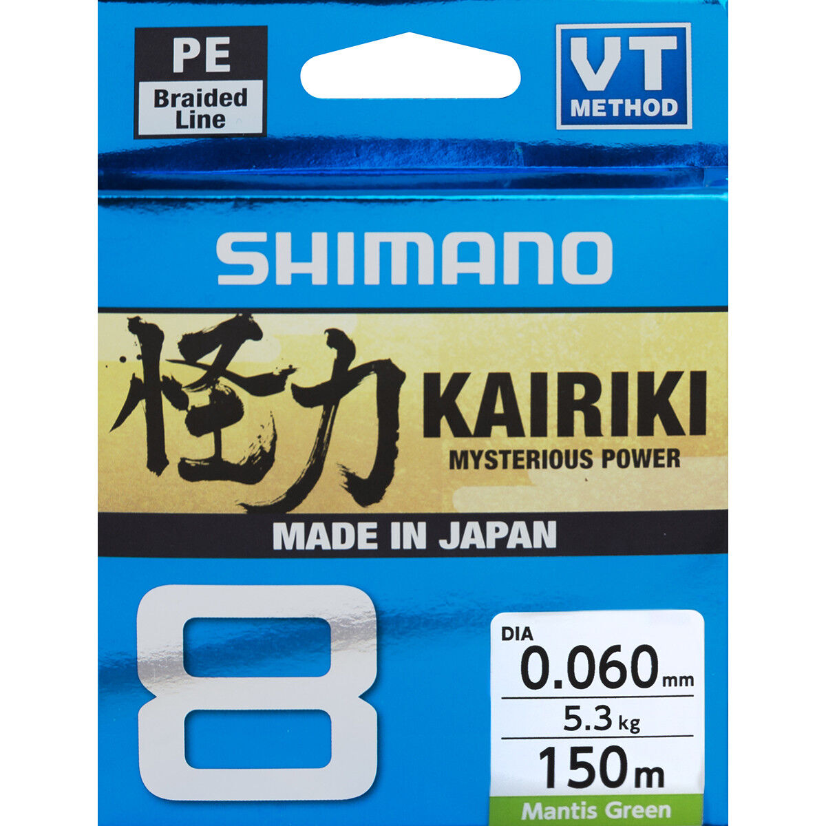 Shimano Kairiki 8 0.28mm Mantis Green