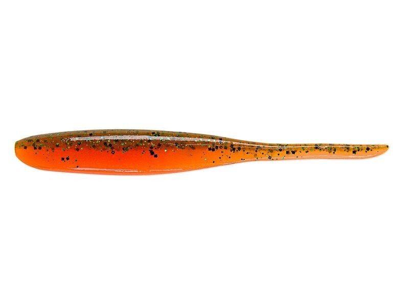 Keitech Shad Impact Motoroil / Orange 3"