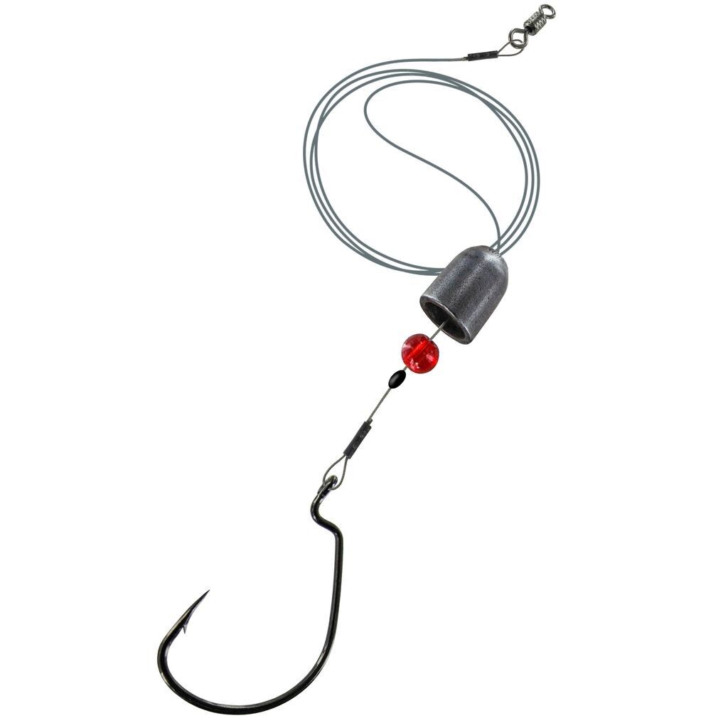 Jenzi Texas Rig Stahlvorfach 7g 1