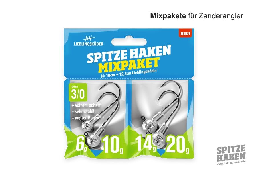 Lieblingsköder Spitze Haken 3/0 Mix