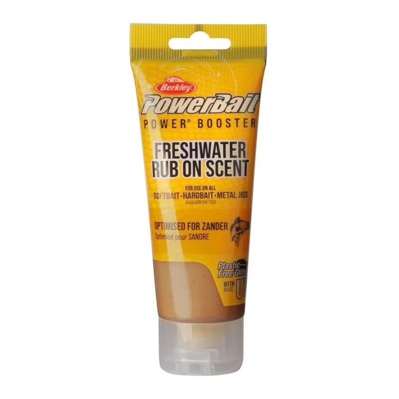 Berkley PowerBait Power Booster Freshwater Rub On Scent Zander / Nightcrawler / Brown Gold
