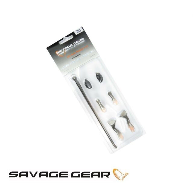 Savage Gear 3D Ratte Reparatur Kit 20 cm Schwarz