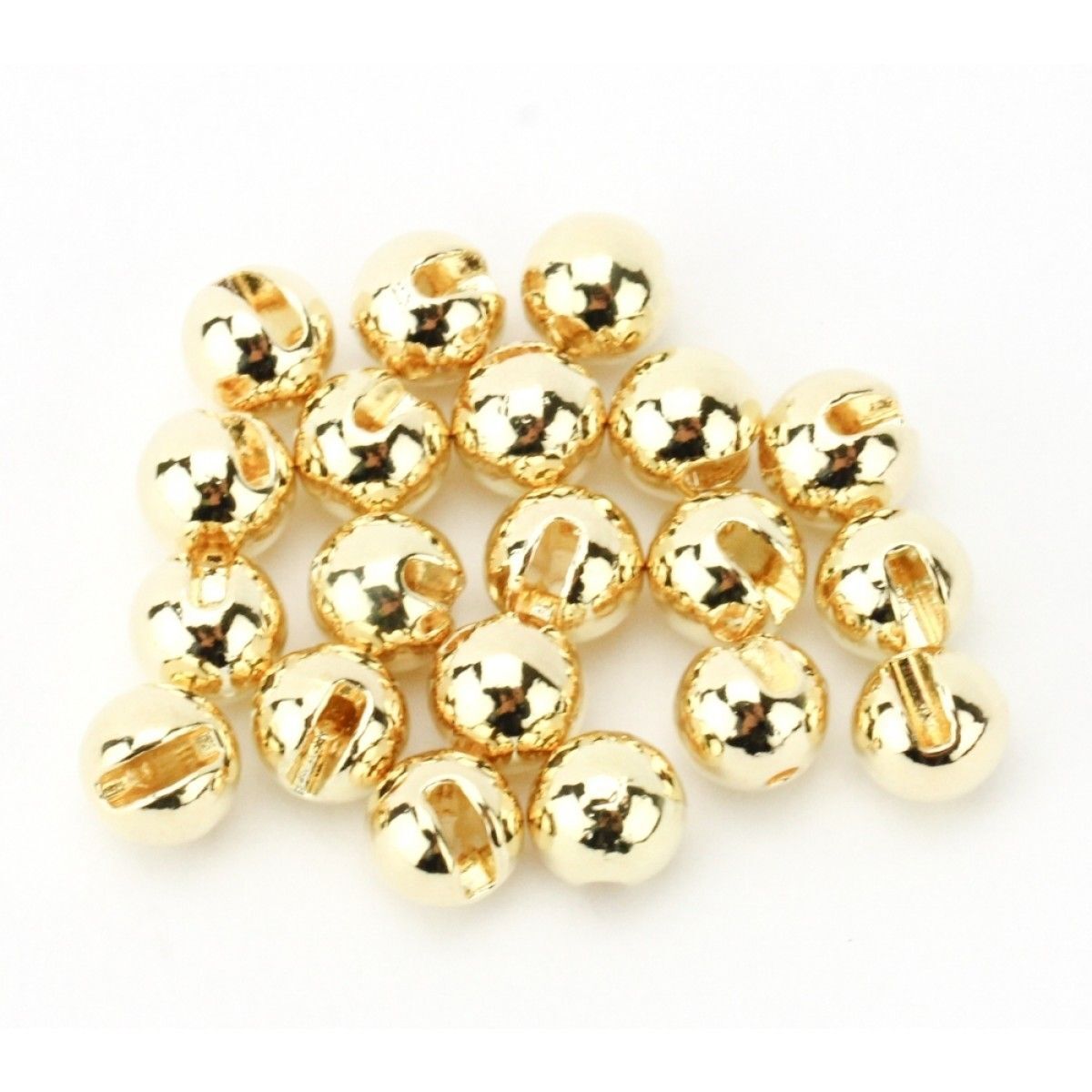 Traun River Tungsten Perlen geschlitzt (gold)