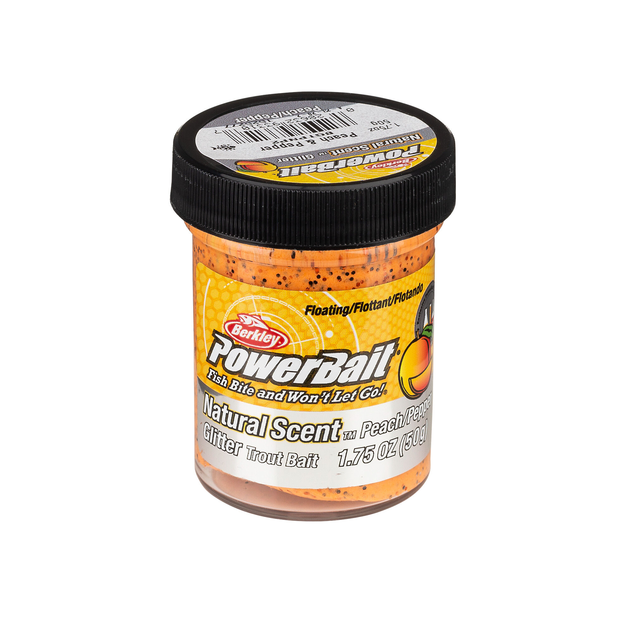 Berkley Powerbait Natural Scent Glitter Peach & Pepper