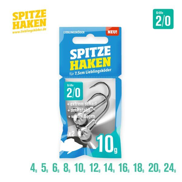 Lieblingsköder Spitze Haken Jigkopf