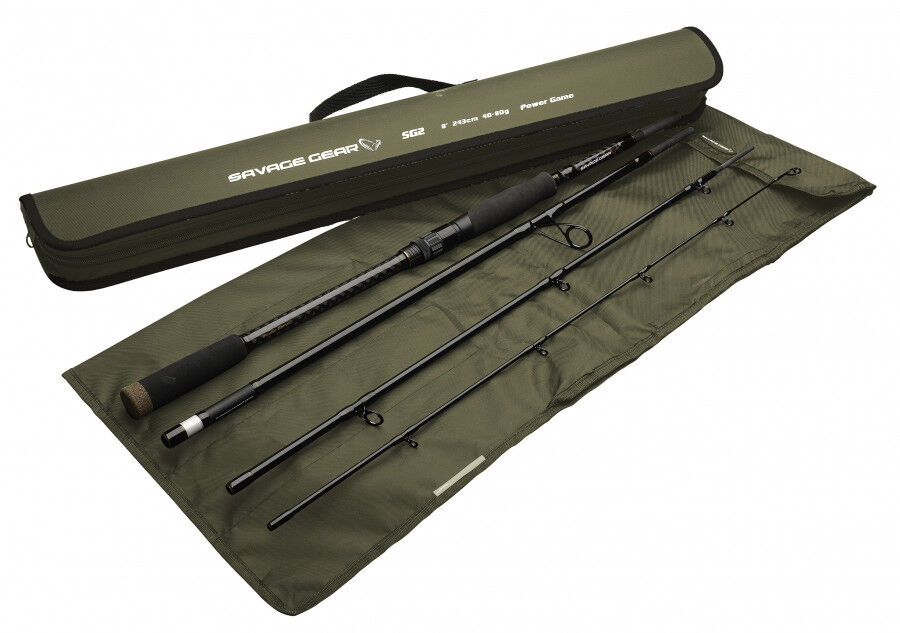 Savage Gear SG4 Medium Game Reiserute 2.43m 7 - 25g