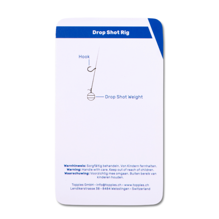 Toppies Tungsten Drop Shot Rund
