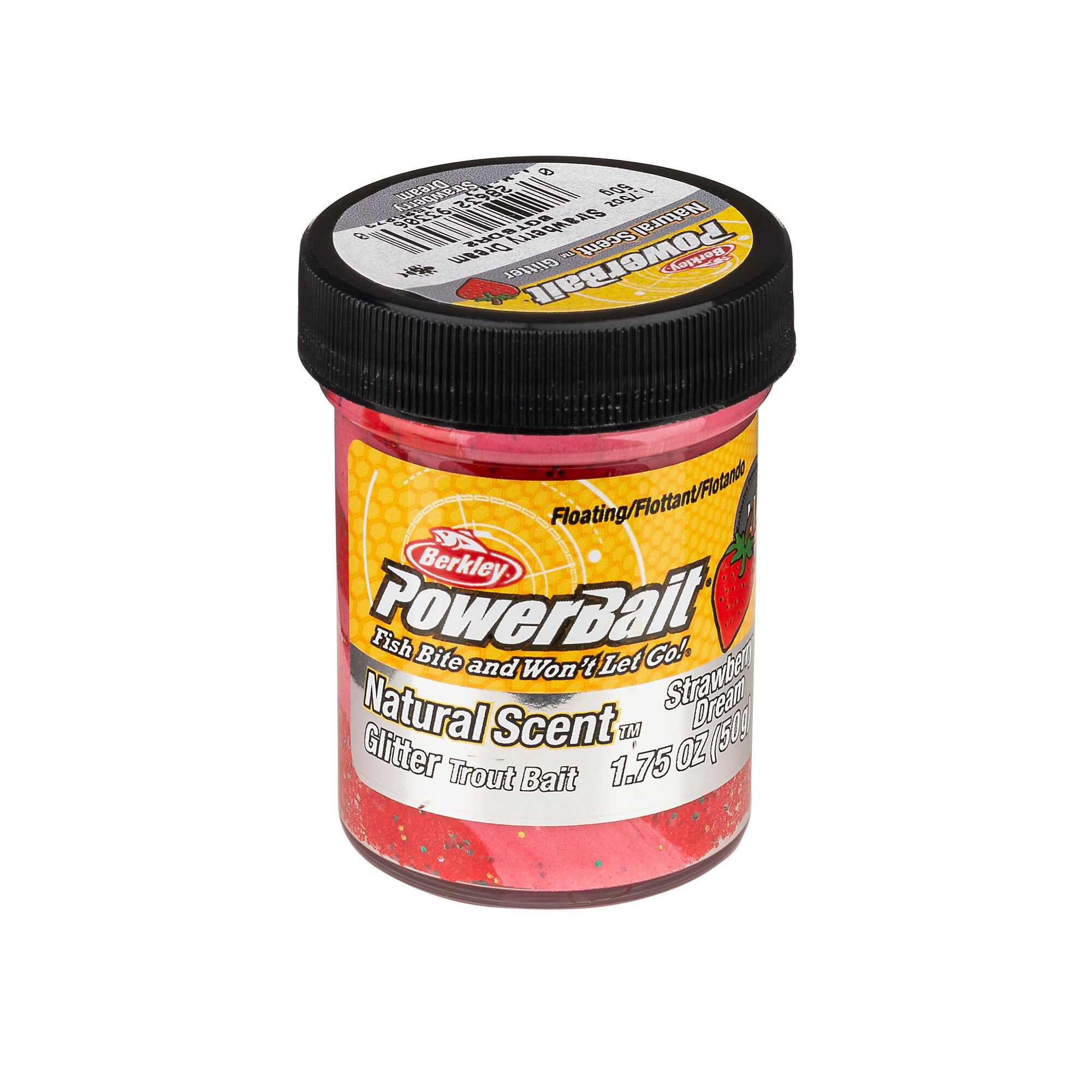 Berkley Powerbait Natural Scent Glitter Strawberry Dream