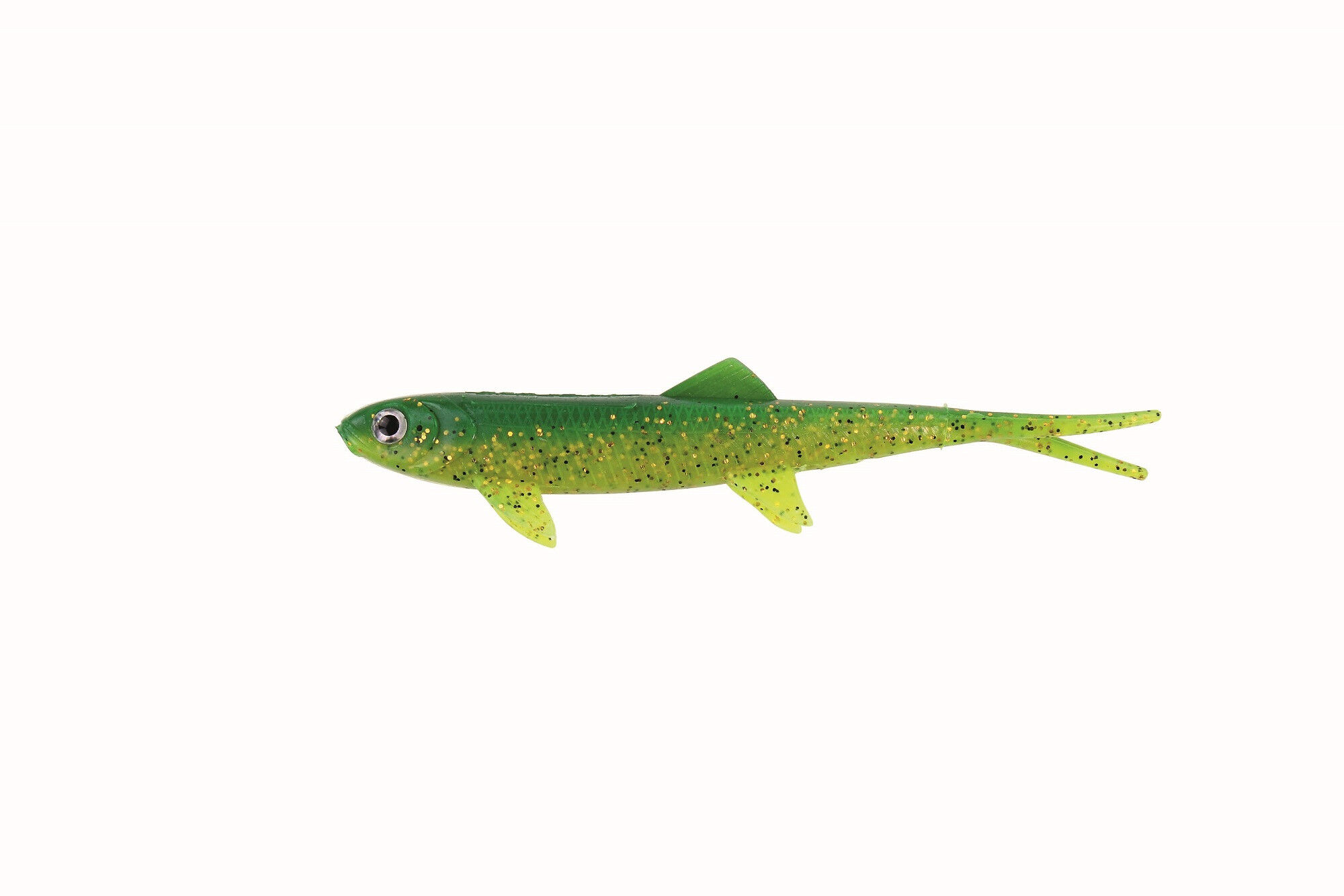 Dam Effzett Split Tail 14cm Lemon Lime