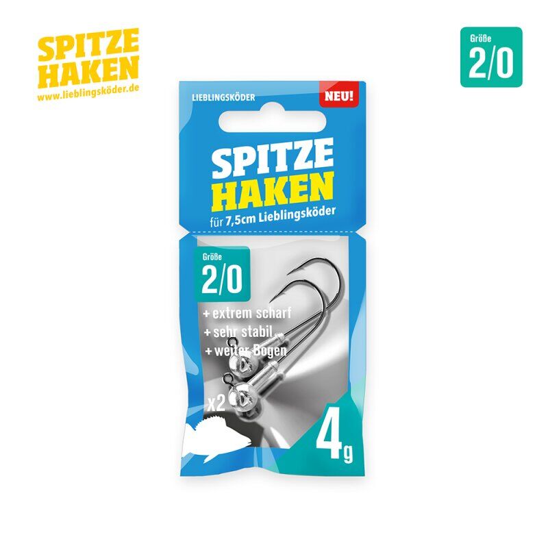 Lieblingsköder Spitze Haken Jigkopf
