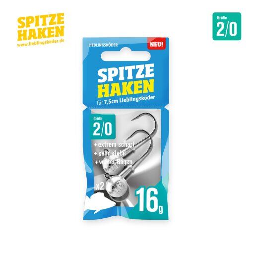 Lieblingsköder Spitze Haken Jigkopf