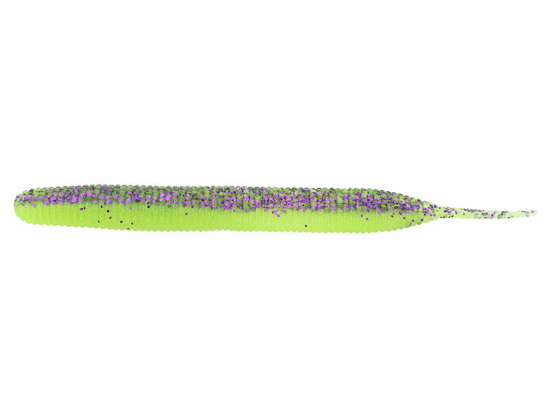 Keitech Sexy Impact Purple Chartreuse ( BA - Edition) 2.8"