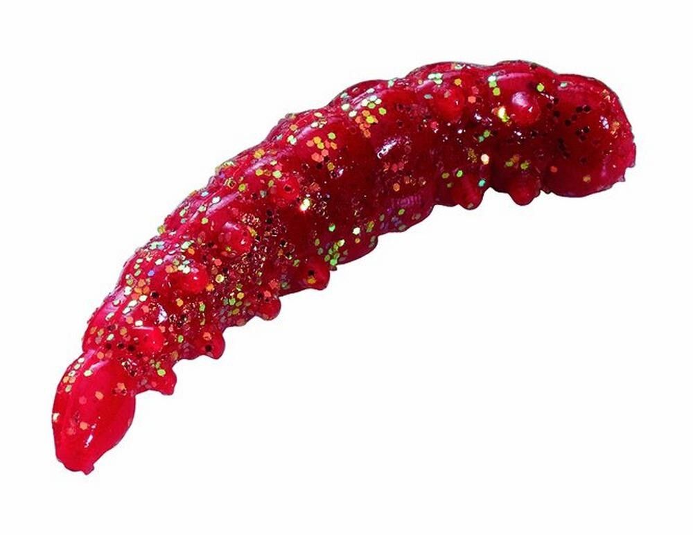 Berkley Powerbait Power Honey Worms Glitzer Red