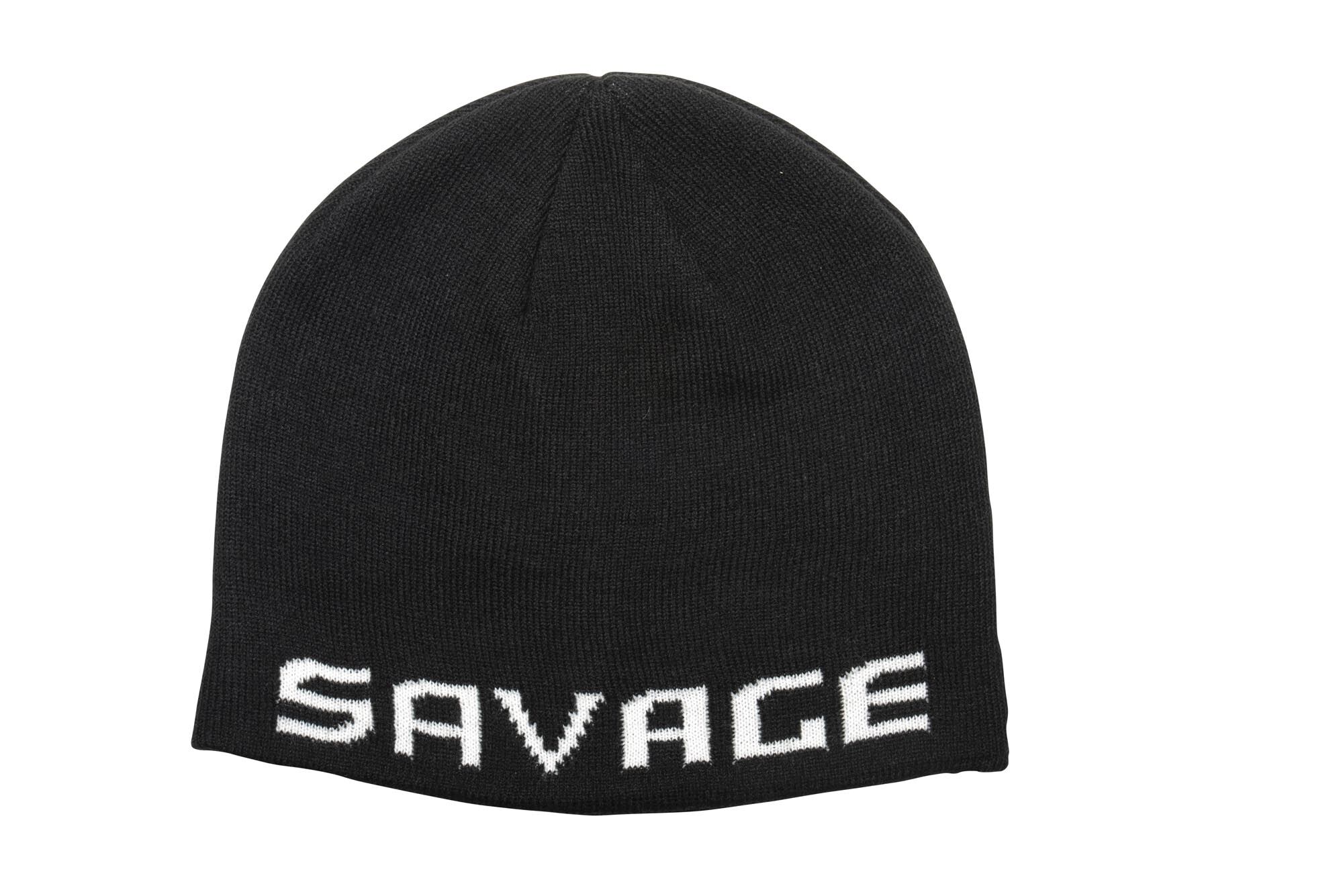 Savage Gear Beanie Schwarz - Weiss