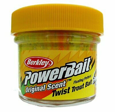 Berkley Powerbait Orginal Scent Glitter Twist - Orange Twist