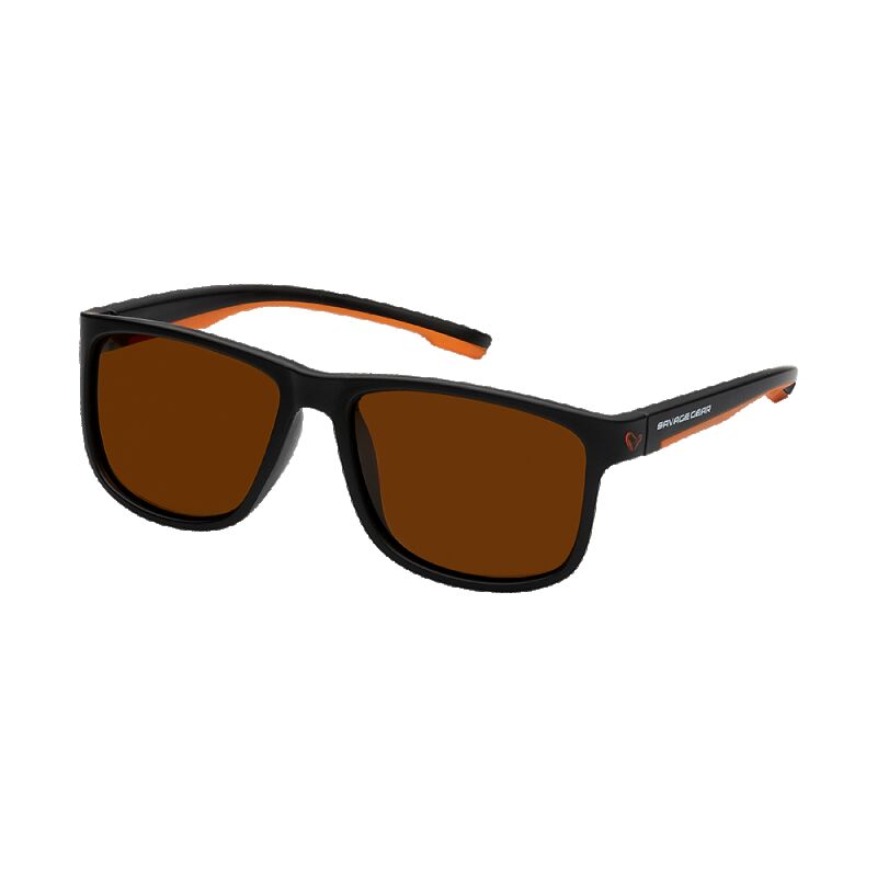Savage Gear Polarisierte Sonnenbrille Braune Gläser