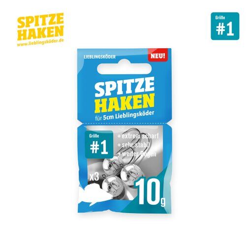 Lieblingsköder Spitze Haken Jigkopf