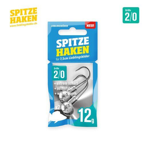 Lieblingsköder Spitze Haken Jigkopf