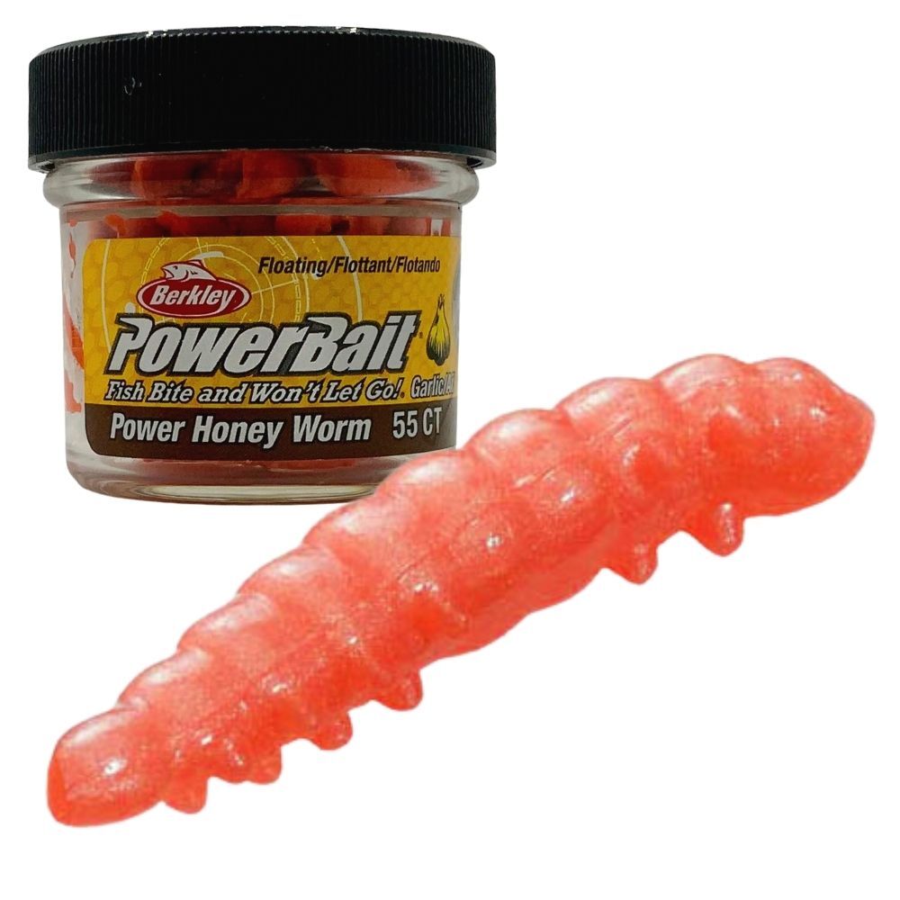 Berkley PowerBait Power Honey Worm - Garlic