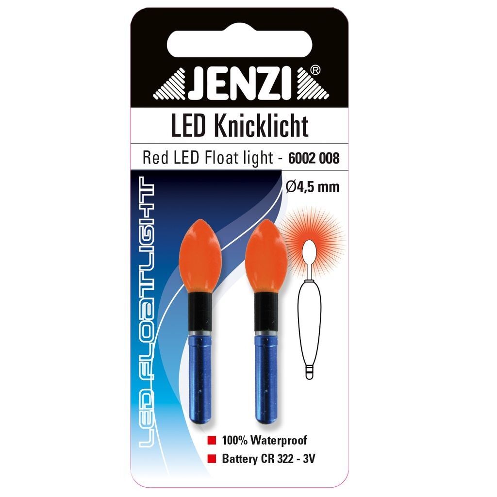 Jenzi LED Knicklicht. Bulb Red