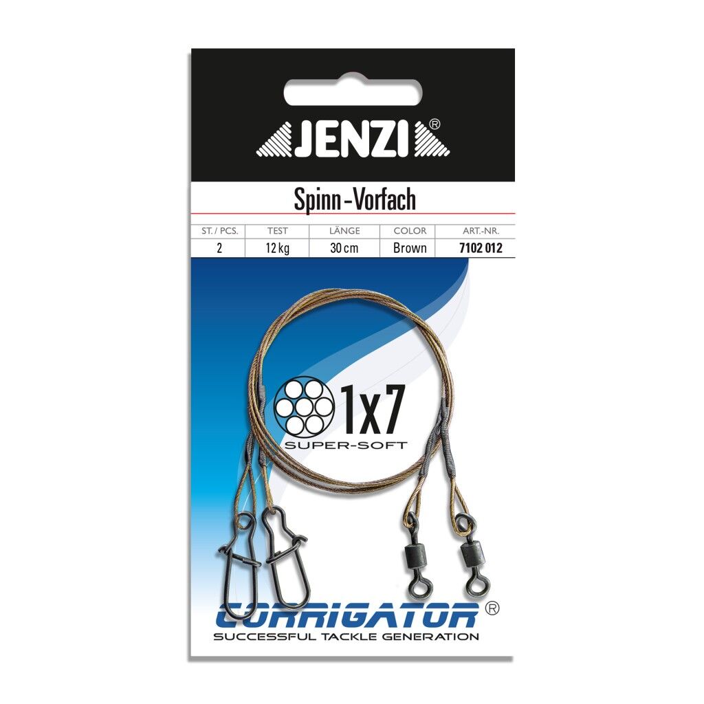 Jenzi Raubfisch-Vorfach 1x7 12kg