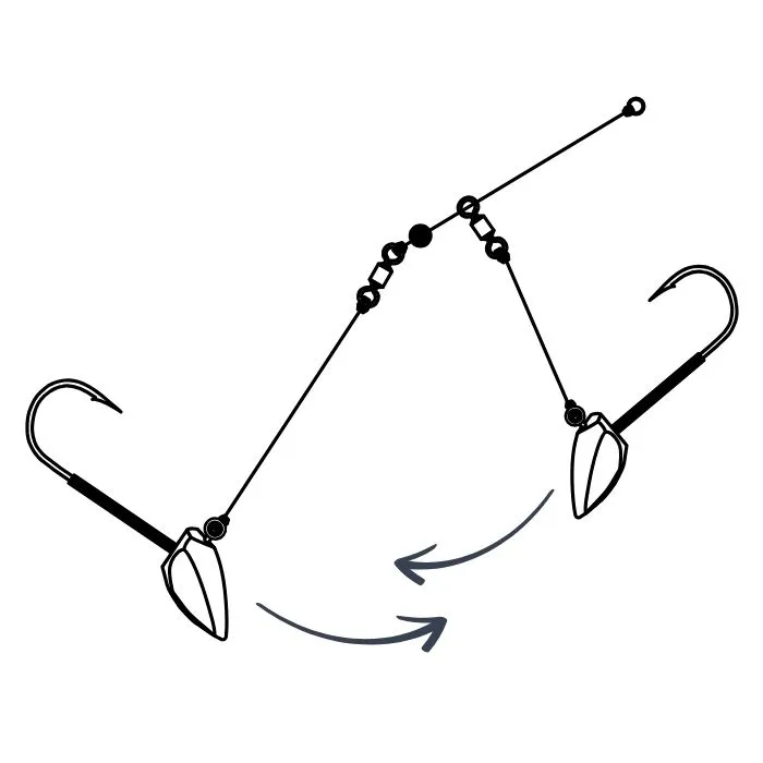 Toppies Double Dart Rig