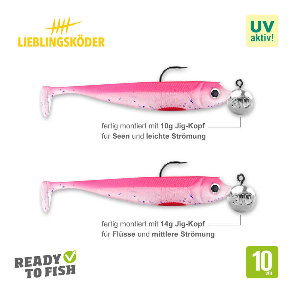 Lieblingsköder Action - Pack PINKY