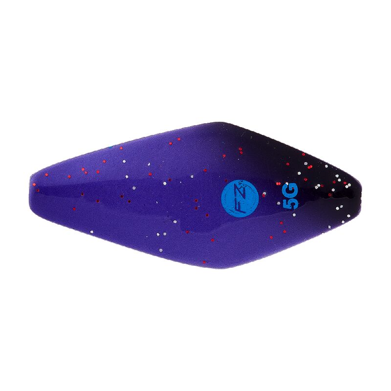 Dam Effzett Pro Trout Inline Spoon Lila/Schwarz UV 3.8g